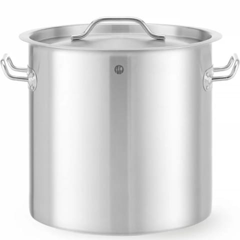 ⁨Garnek Budget Line z pokrywką 17 l 280x280 - Hendi 832882⁩ w sklepie Wasserman.eu