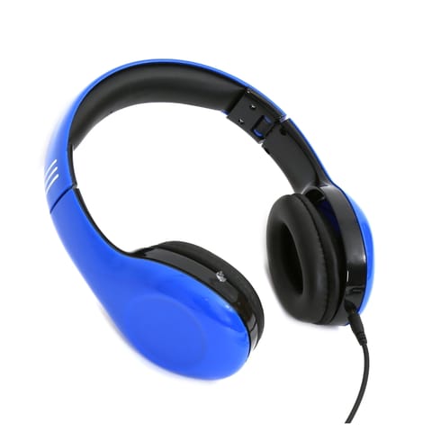 ⁨FREESTYLE SŁUCHAWKI NAUSZNE MIC SŁUCHAWKI Z MIKROFONEM mini jack + USB BLUE [42686] TE⁩ w sklepie Wasserman.eu