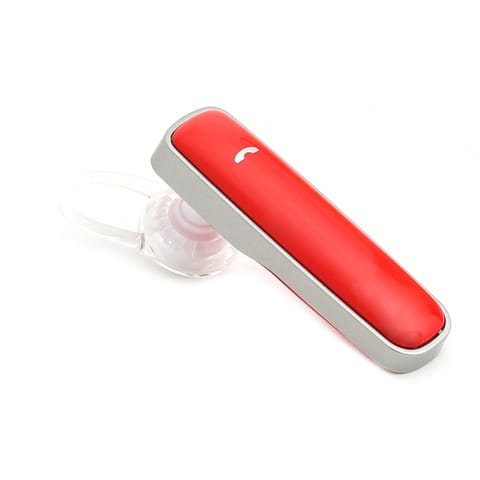 ⁨OMEGA EARPHONE BLUETOOTH SŁUCHAWKI DOUSZNE R400 V3.0+EDR MONO RED [42014] TE⁩ w sklepie Wasserman.eu