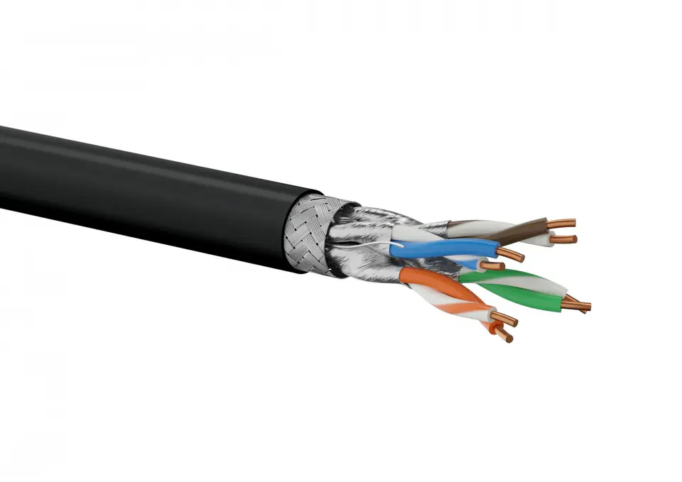 ⁨Kabel Alantec S/FTP kat.7 PE OUTS 500m⁩ w sklepie Wasserman.eu