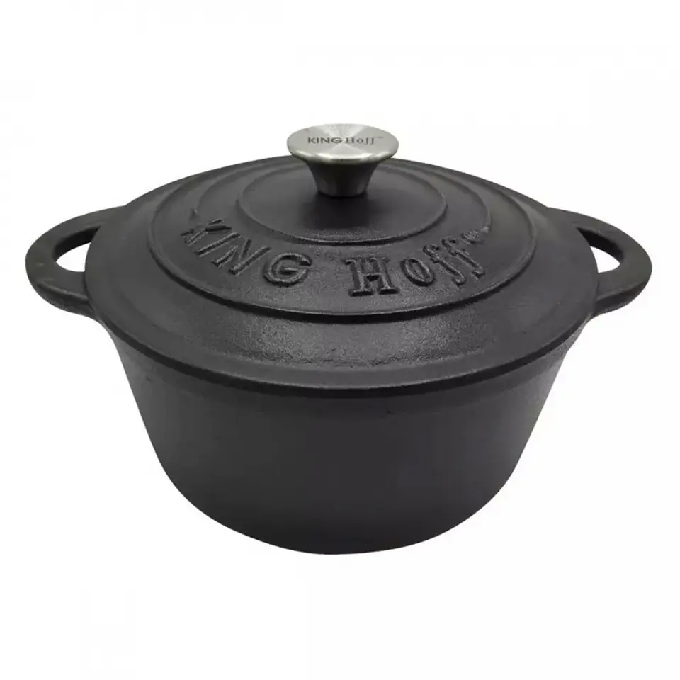 CAST IRON POT 22cm 2,4L KINGHOFF KH-1523 at Wasserman.eu