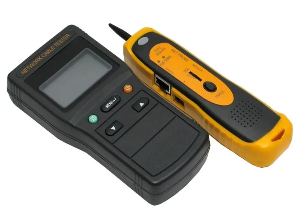 ⁨Tester LCD i skaner kabli sieciowych NS-DX⁩ w sklepie Wasserman.eu