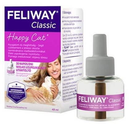 ⁨Feliway Classic - kocie feromony wkład 30-dniowy (uzupełniający) 48ml⁩ w sklepie Wasserman.eu