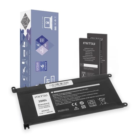 ⁨Mitsu battery for Dell Vostro 14 (5468), Inspiron 15 (5568) - 3400mAh⁩ at Wasserman.eu