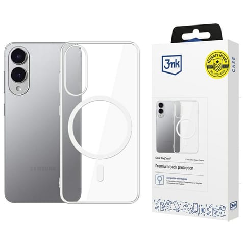 ⁨Etui 3MK Clear MagCase do Samsung Galaxy S25 Edge⁩ w sklepie Wasserman.eu