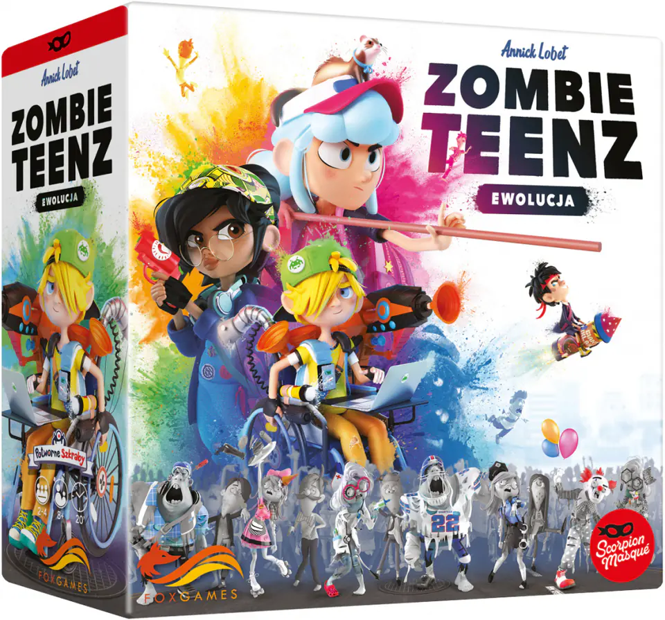 ⁨GRA ZOMBIE TEENZ: EWOLUCJA - FOX GAMES⁩ w sklepie Wasserman.eu