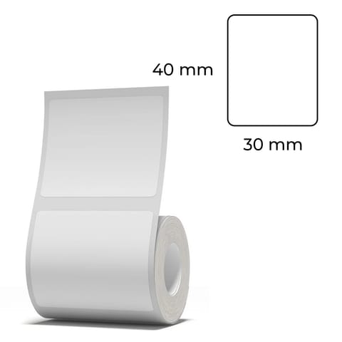 ⁨Etykiety seria B Niimbot 40x30 mm 230 szt. transp⁩ w sklepie Wasserman.eu