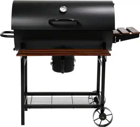 ⁨CARBON GRILL WITH LID, GRATE 71*34.5CM⁩ at Wasserman.eu