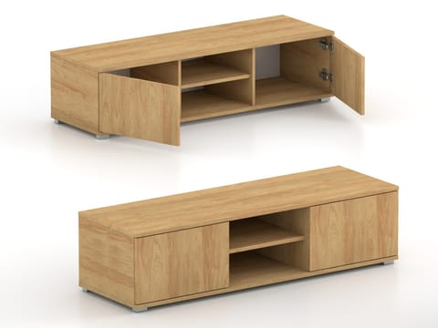 ⁨Szafka RTV 120 Hikora Naturalna⁩ w sklepie Wasserman.eu