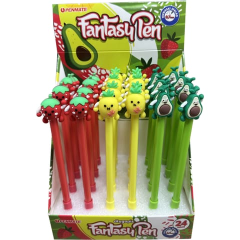 ⁨Długopis fantazyjny FRUIT 0,8mm niebieski TT8988 PENMATE⁩ w sklepie Wasserman.eu