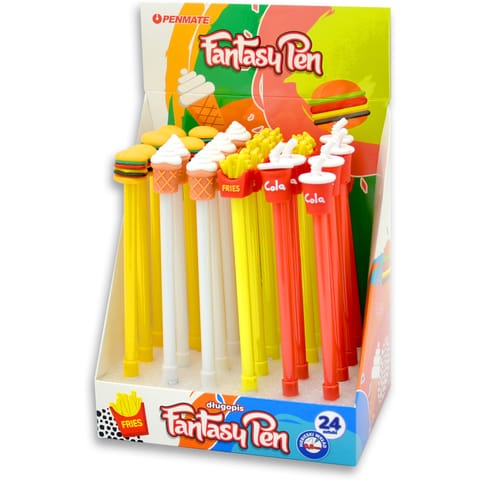 ⁨Długopis fantazyjny FOOD 0,8mm niebieski TT8514 PENMATE⁩ w sklepie Wasserman.eu
