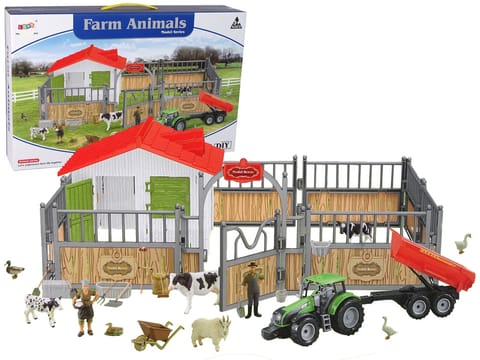 ⁨DIY Folding Kit Farm High Fence Animals Cow Duck⁩ at Wasserman.eu