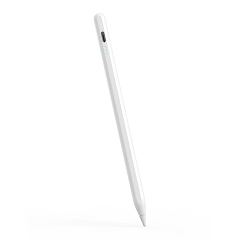 Rysik stylus aktywny do Apple iPad Pro Air Mini 130mAh USB-C - biały w sklepie Wasserman.eu
