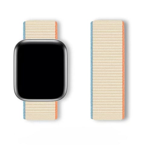 ⁨Pasek Sport Loop do Apple Watch 42/44/45/46/49 - beżowy⁩ w sklepie Wasserman.eu