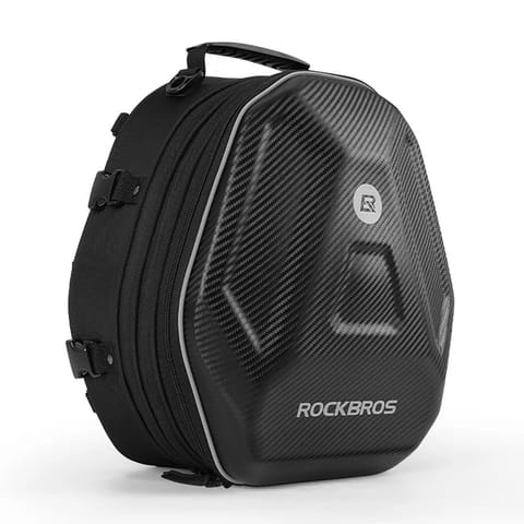 ⁨Torba motocyklowa plecak na kask mocowana na bak lub siedzeniu 35l - czarna⁩ w sklepie Wasserman.eu