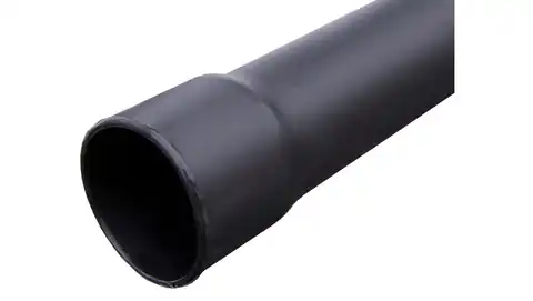 ⁨Sleeve tube smooth socket black 75mm UV 75X4 /3m/⁩ at Wasserman.eu