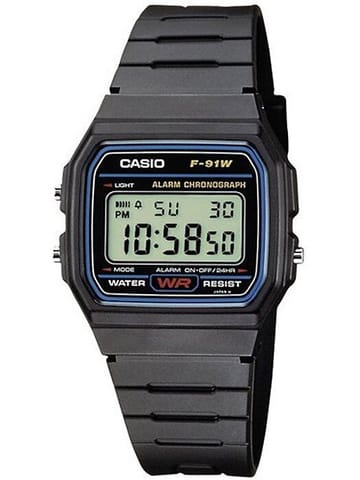 ⁨ZEGAREK MĘSKI CASIO F-91W-1YER (zd086a) - KLASYKA + BOX⁩ w sklepie Wasserman.eu