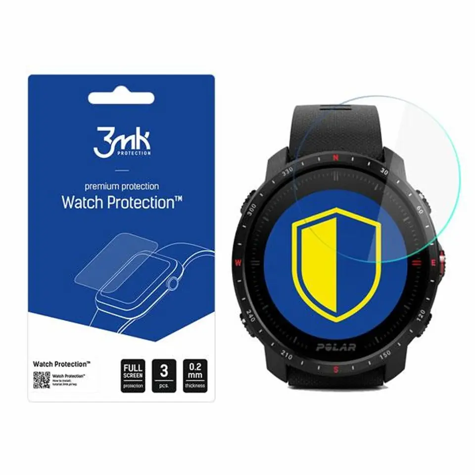 ⁨3MK FlexibleGlass Polar Grit X Pro Watch Hybrid Glass⁩ at Wasserman.eu