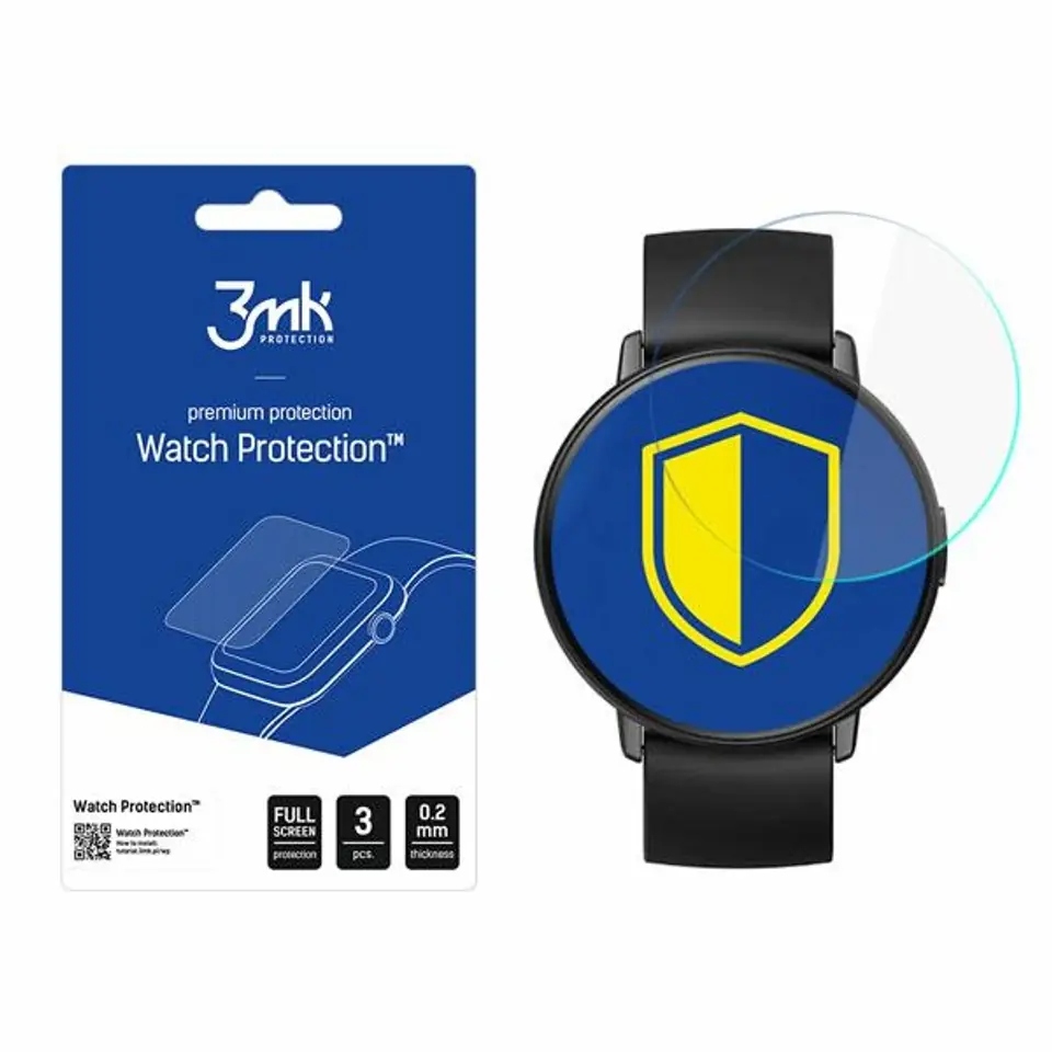 ⁨3MK Folia ARC Xiaomi Mibro Lite WatchFolia Fullscreen⁩ w sklepie Wasserman.eu