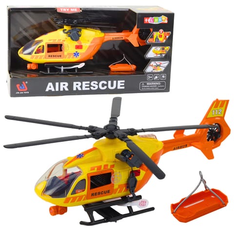 ⁨Helikopter Ratunkowy Hak Nosze Światła Dźwięki Pomarańczowy 1:12⁩ w sklepie Wasserman.eu