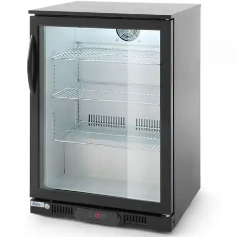 ⁨Refrigerator shop refrigerator for drinks 1-door 3 shelves 135 W 126 l - Hendi 226568⁩ at Wasserman.eu