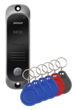 ⁨Panel zewnętrzny z czytnikiem RFID do rozbudowy domofonów z serii AVIOR⁩ w sklepie Wasserman.eu