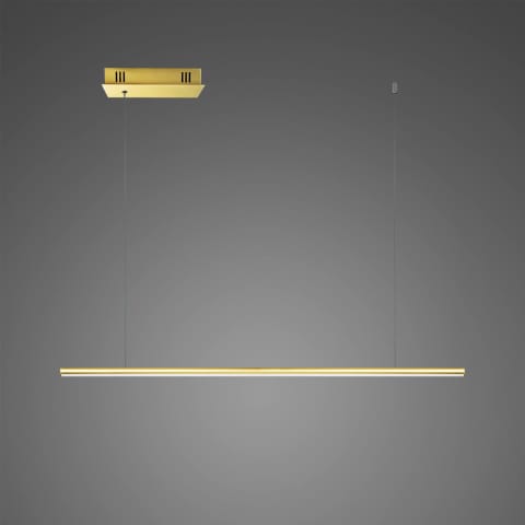 ⁨Lampa wisząca Linea No.1B 100cm 4k złota Dali (Barwa światła dzienna, Kolor Złoty, Możliwość ściemniania tak)⁩ w sklepie Wasserman.eu