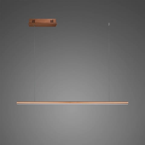 ⁨Lampa wisząca Linea No.1B 100cm 4k miedziana Dali (Barwa światła dzienna, Kolor miedziany, Możliwość ściemniania tak)⁩ w sklepie Wasserman.eu