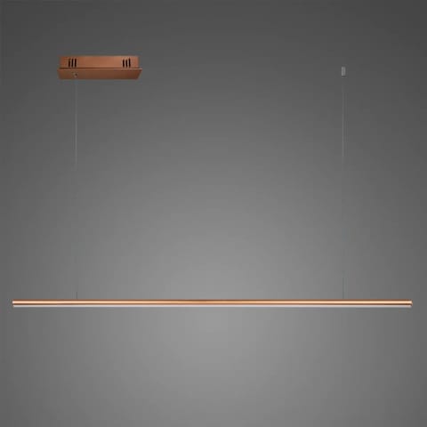 ⁨Lampa wisząca Linea No.1B 120cm 4k miedziana Dali (Barwa światła dzienna, Kolor miedziany, Możliwość ściemniania tak)⁩ w sklepie Wasserman.eu