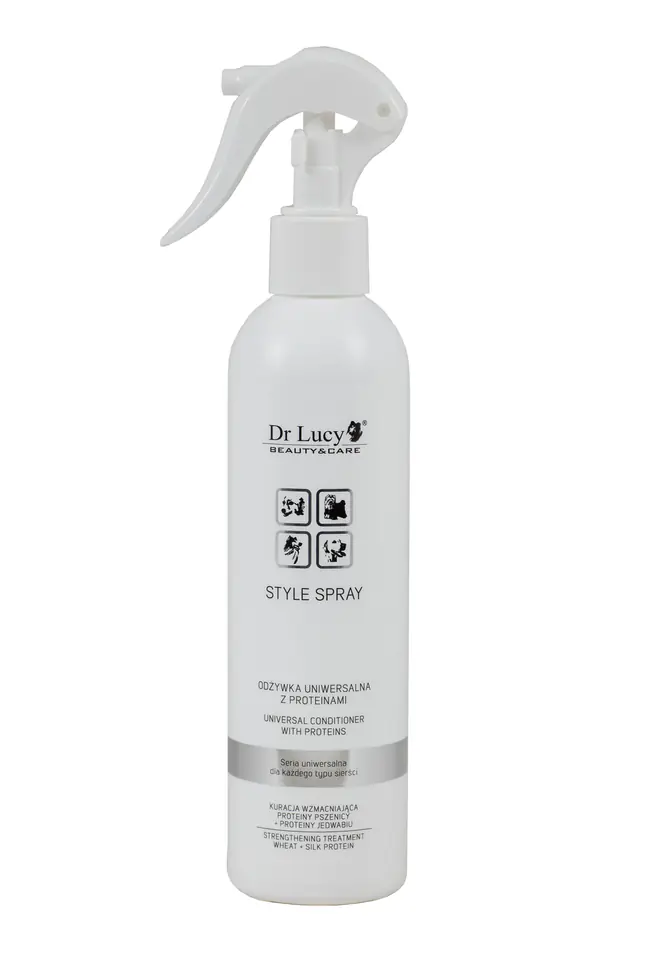 ⁨DR LUCY Universal conditioner with proteins [STYLE SPRAY] 250 ml⁩ at Wasserman.eu