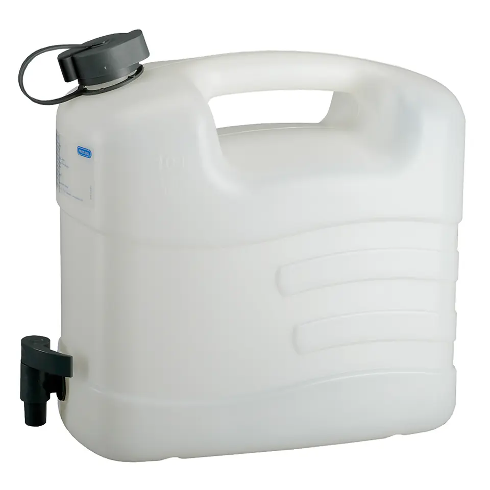 ⁨Water canister 10 l with tap, polyethylene⁩ at Wasserman.eu