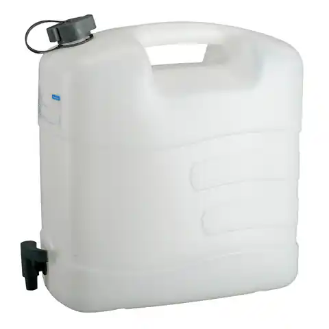 ⁨Water canister 20 l with tap, polyethylene⁩ at Wasserman.eu