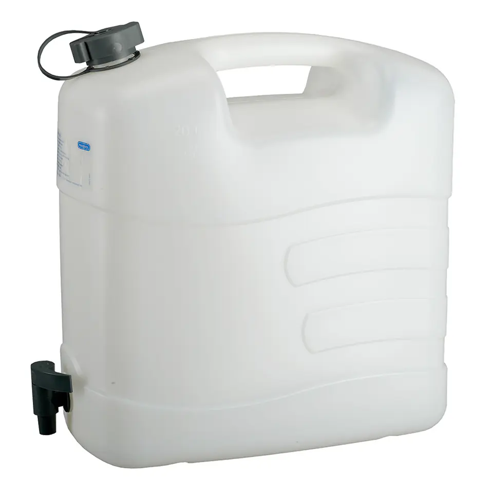 ⁨Water canister 20 l with tap, polyethylene⁩ at Wasserman.eu