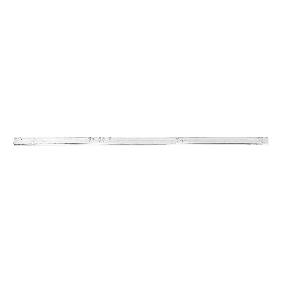 ⁨Lut cynowy 60% Sn, laska 7 x 7 x 250 mm, 1 szt.⁩ w sklepie Wasserman.eu