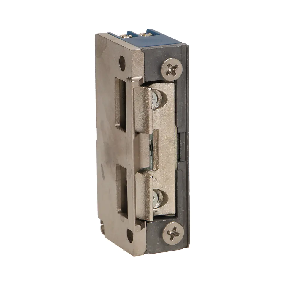 ⁨Symmetrischer elektrischer Türöffner mit Führung ohne Speicher und Verriegelung, MINI, NIEDRIGER Strom 280mA für 12VDC⁩ im Wasserman.eu