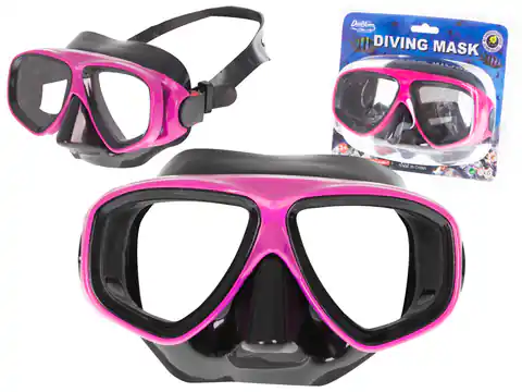 ⁨Maska do nurkowania okulary gogle do pływania różowa⁩ w sklepie Wasserman.eu