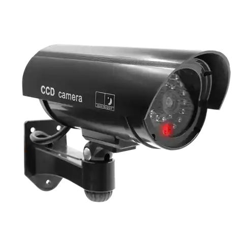 ⁨Dummy CCTV surveillance camera⁩ at Wasserman.eu