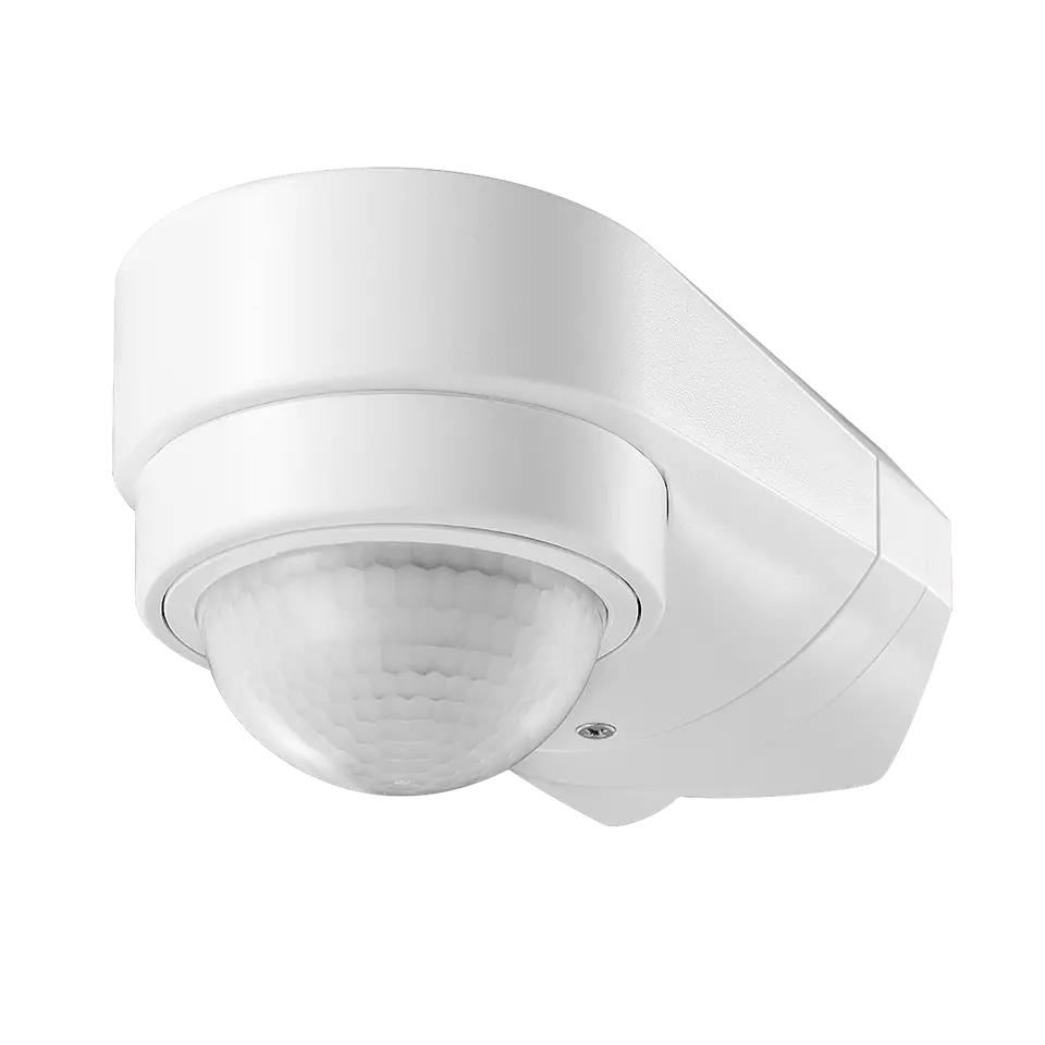 Bewegungssensor 240. IP65, 1200W, 2 Sensoren, 3 Montagearten, weiß im Wasserman.eu