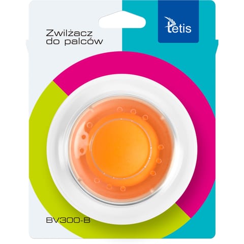 ⁨Zwilżacz do palców BIAŁY BV300-B TETIS⁩ w sklepie Wasserman.eu