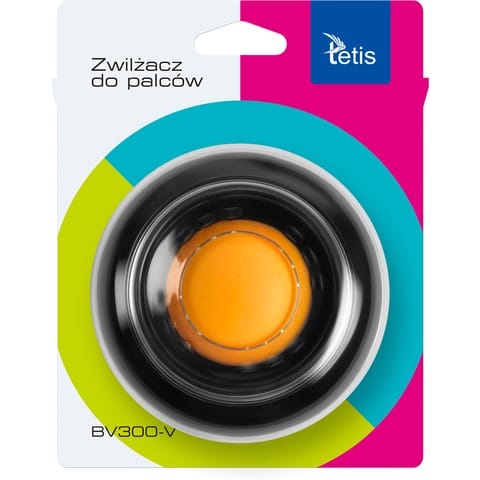 ⁨Zwilżacz do palców CZARNY BV300-V TETIS⁩ w sklepie Wasserman.eu