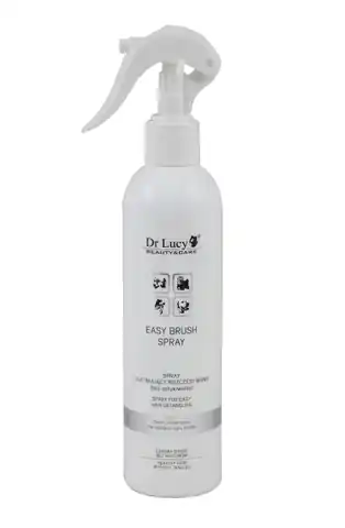 ⁨DR LUCY Spray ułatwiający rozczesywanie skołtunionych włosów (bez spłukiwania) [EASY BRUSH SPRAY] 250ml⁩ w sklepie Wasserman.eu