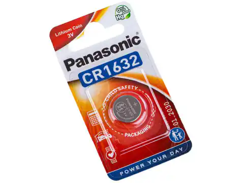 ⁨Panasonic CR1632 3V lithium battery⁩ at Wasserman.eu