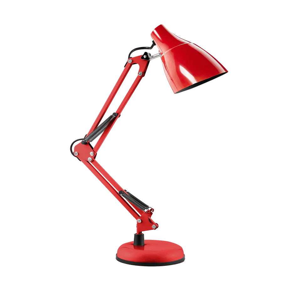 ⁨DIAN desk lamp. 60W steel, red⁩ at Wasserman.eu