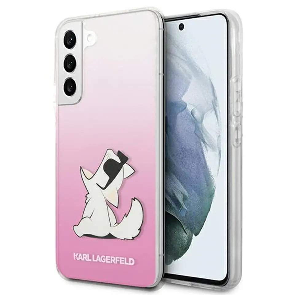 ⁨Karl Lagerfeld KLHCS22MCFNRCPI S22+ S906 hardcase pink/pink Choupette Eat⁩ at Wasserman.eu