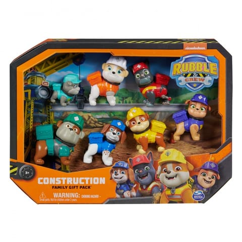 ⁨Figures Paw Patrol Rubble and his Crew 7-pack⁩ at Wasserman.eu