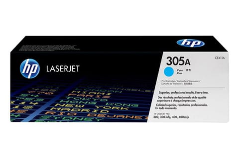 ⁨HP 305A CE411A Toner Cartridge⁩ at Wasserman.eu