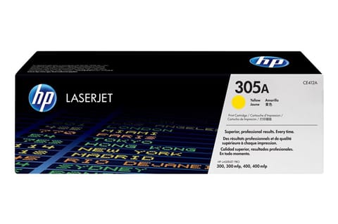⁨HP 305A CE412A Toner Cartridge⁩ at Wasserman.eu