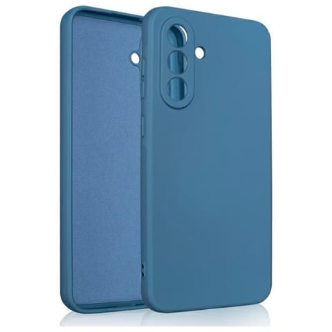 ⁨Beline Etui Silicone Samsung A36         niebieski/blue⁩ w sklepie Wasserman.eu