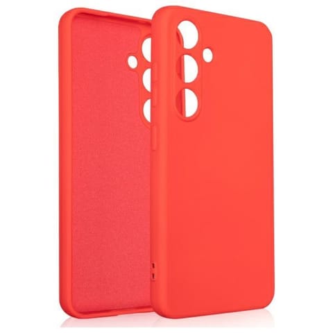 ⁨Beline Etui Silicone Samsung S25         czerwony/red⁩ w sklepie Wasserman.eu