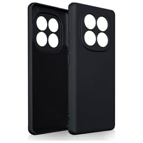 ⁨Beline Etui Silicone Xiaomi Redmi Note   14 Pro czarny/black⁩ w sklepie Wasserman.eu